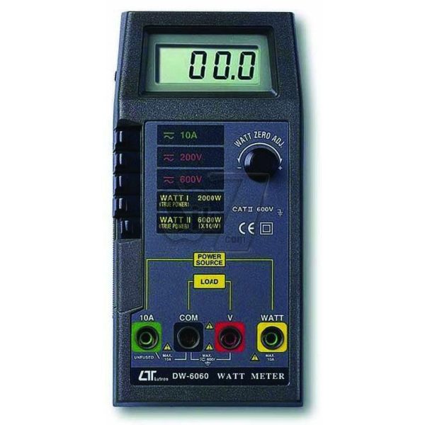 وات متر پرتابل تکفاز لوترون مدل DW-6060 - Image 1