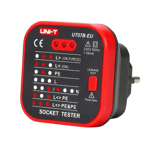 UNI-T UT07B-EU تستر پیریز(RCD) UNI-T مدل UT07B-EU - Image 1