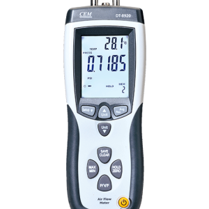 فشار سنج تفاضلی و سرعت سنج باد CEM مدل DT 8920