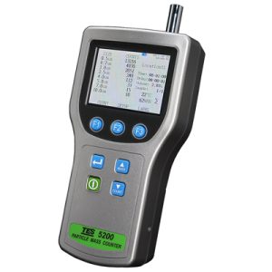 پارتیکل کانتر (غلظت سنج و شمارنده ذرات) TES مدل TES-5200