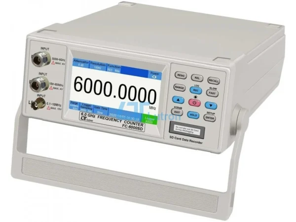 LUTRON FC-6000SD فرکانس متر دیجیتالی رومیزی دارای کارت حافظه و اتصال به کامپیوتر LUTRON مدل FC-6000SD - Image 1