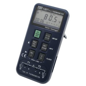 ترمومتر دیتالاگردار 2 کاناله TES مدل TES-1307