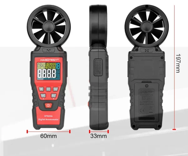 HABOTEST HT625B بادسنج HABOTEST مدل HT625B - Image 4