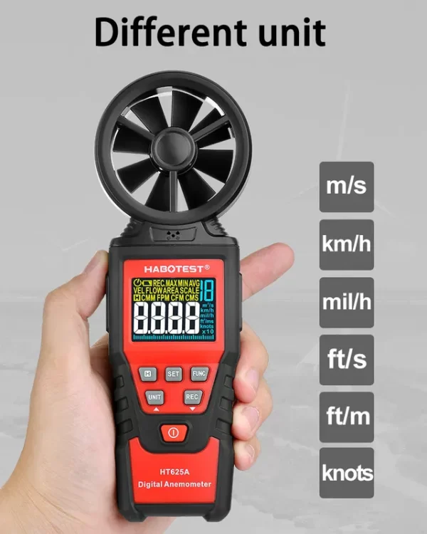 HABOTEST HT625B PIC3 بادسنج HABOTEST مدل HT625B - Image 3