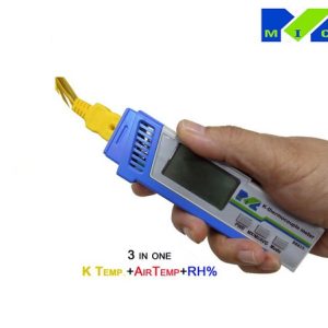 ترمومتر قلمی تیپ K و دما و رطوبت محیطی MIC مدل MIC-98855