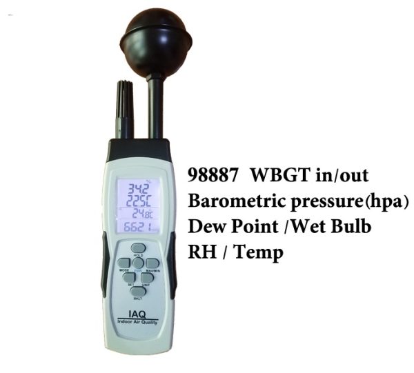 mic-98887-2 WBGT متر ، فشارسنج محیطی MIC مدل MIC-98887 - Image 1