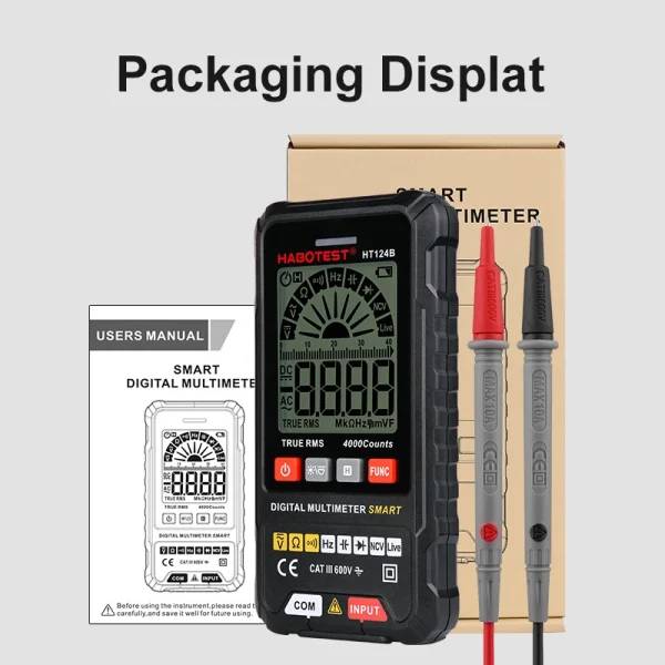 مولتی متر HABOTEST مدل HT124B - Image 5