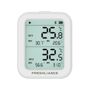 دیتالاگر دما و رطوبت بلوتوثی دیواری FRESHLIANCE مدل BLUE TAG TH30R
