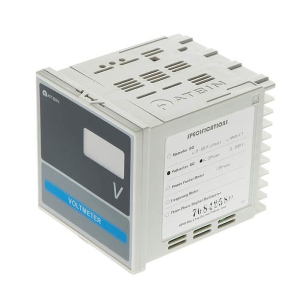AV-ACS ولت متر تابلویی تکفاز مولتی CT سایز 96 ATBIN مدل (AV-ACS (TRMS - Image 1