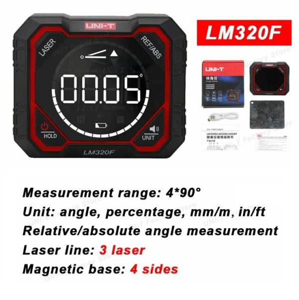 زاویه سنج UNI-T مدل LM320F - Image 1