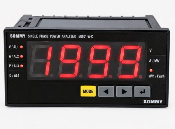 پاور آنالایزر تکفاز SOMMY مدل EU801-W-C - Image 1