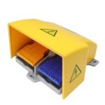 پدال صنعتی با حفاظ کامل و پدال دوبل KACON مدل HRF-HD5NX