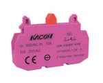 کنتاکت کمکی استاندارد NC برند KACON مدل J2-01