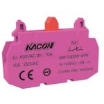 کنتاکت کمکی استاندارد NC برند KACON مدل J2-01