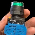 شاستی فشاری خود نگهدار چراغ دار KACON مدل J2-3710QG A2