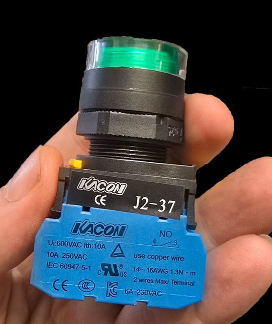 J2-3710QG A2 شاستی فشاری خود نگهدار چراغ دار KACON مدل J2-3710QG A2 - Image 1