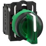 کلید دوطرفه ی فرمان چراغ دار رنگ سبز KACON مدل J2-5720G