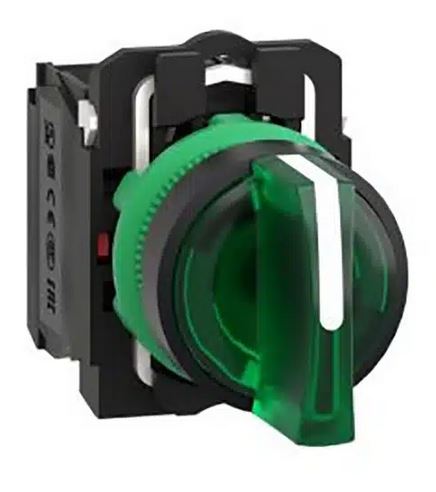 J2-5720G کلید دوطرفه ی فرمان چراغ دار رنگ سبز KACON مدل J2-5720G - Image 1