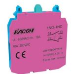 کنتاکت کمکی استاندارد دوبل NC+NO برند KACON مدل J2-S11