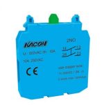 کنتاکت کمکی استاندارد دوبل NO برند KACON مدل J2-S20