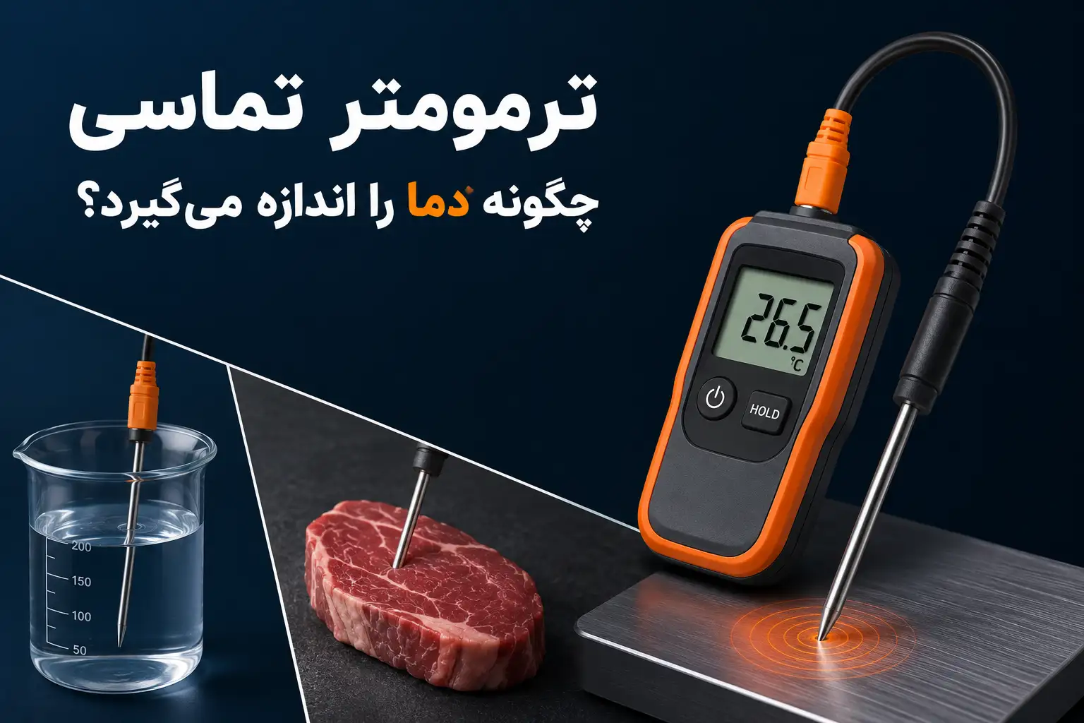 ترمومتر تماسی