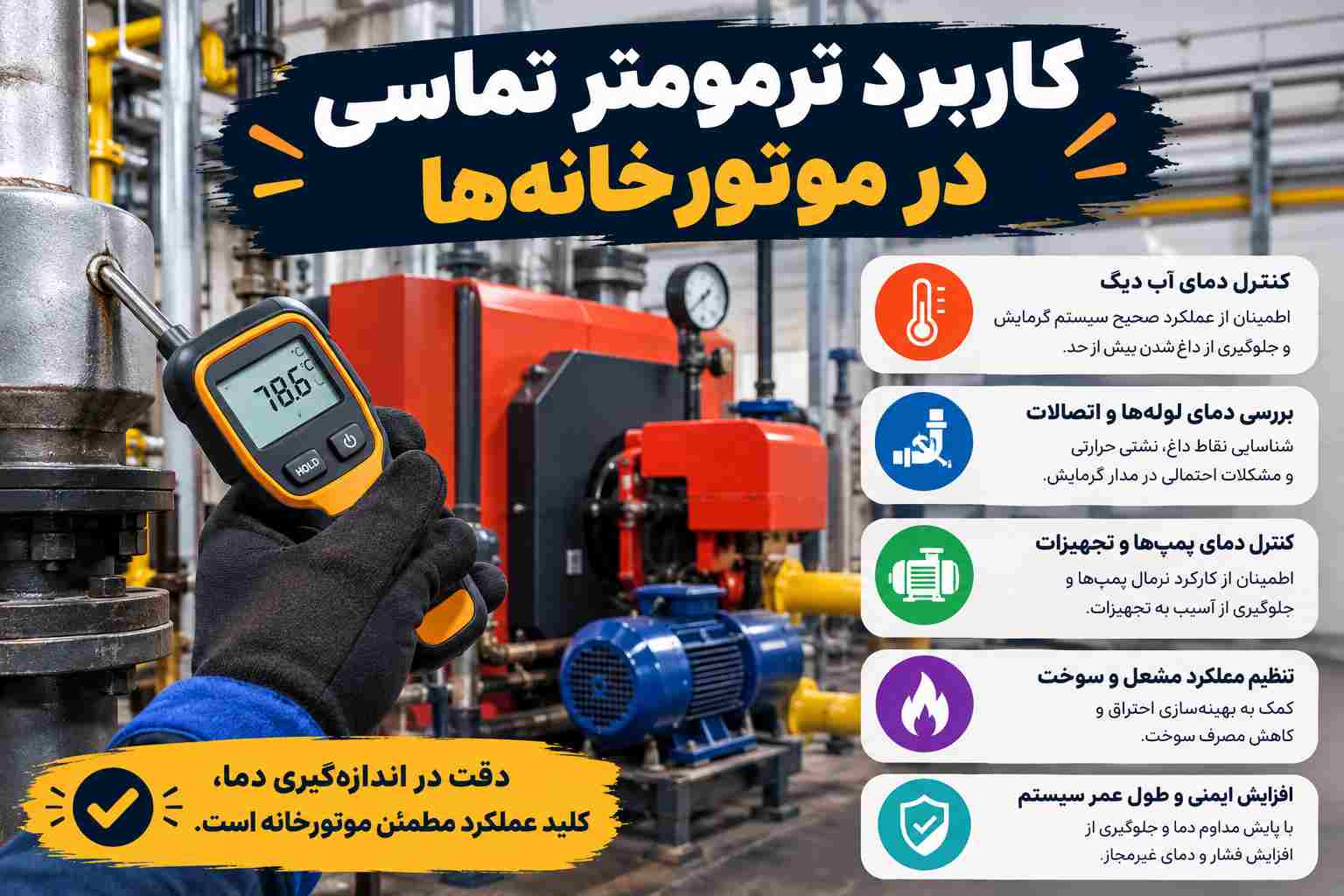 خرید ترمومتر تماسی