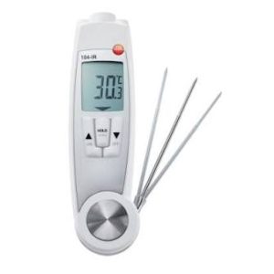 دماسنج چاقویی نفوذی و لیزری TESTO مدل 104IR